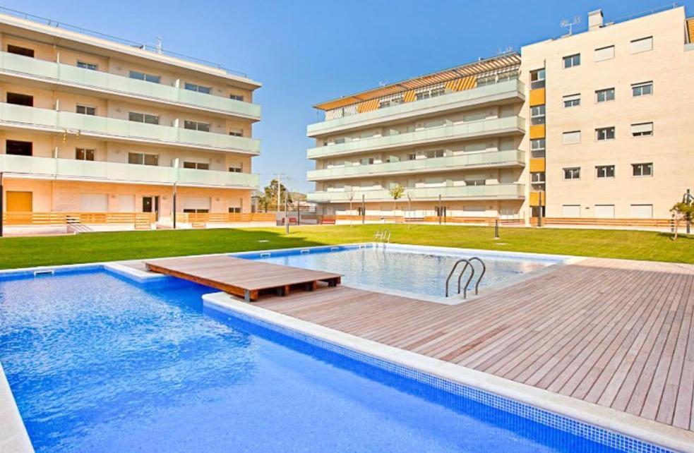 New! Apartamento Con 2 Piscinas, Parque Infantil, A 1 Min De La Playa Sant Antoni De Calonge Esterno foto