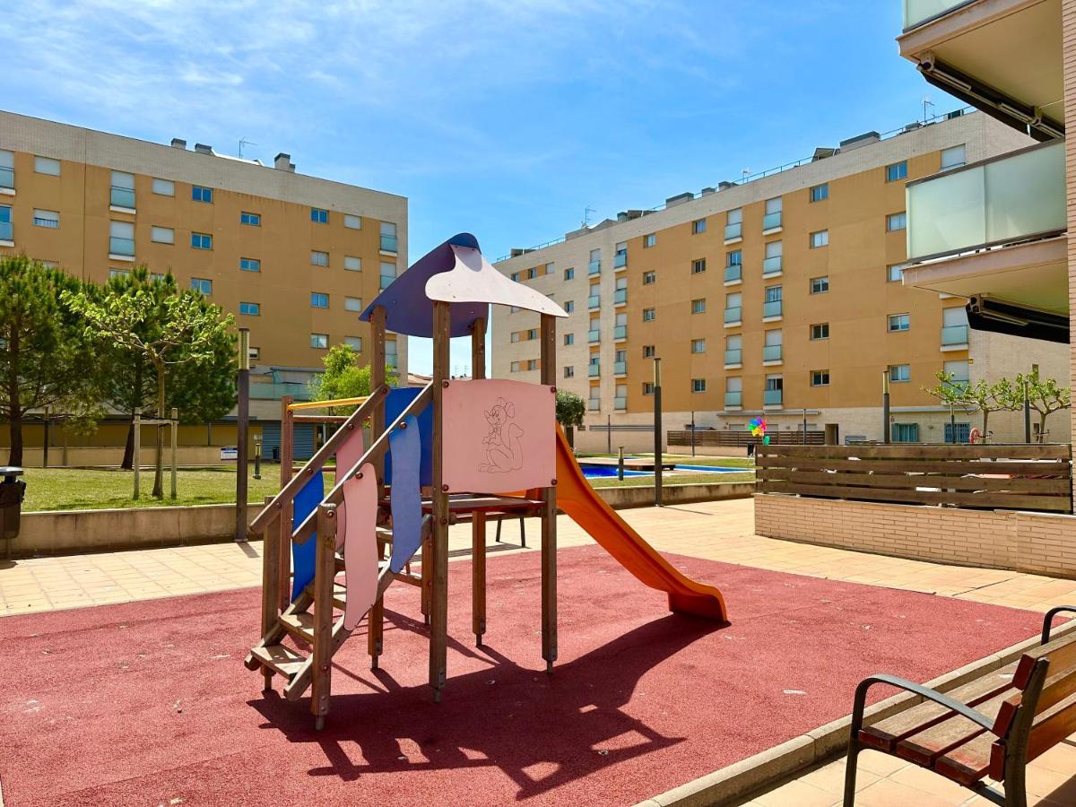 New! Apartamento Con 2 Piscinas, Parque Infantil, A 1 Min De La Playa Sant Antoni De Calonge Esterno foto